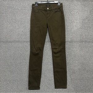 Ann Taylor Olive Skinny Jeans Size 0